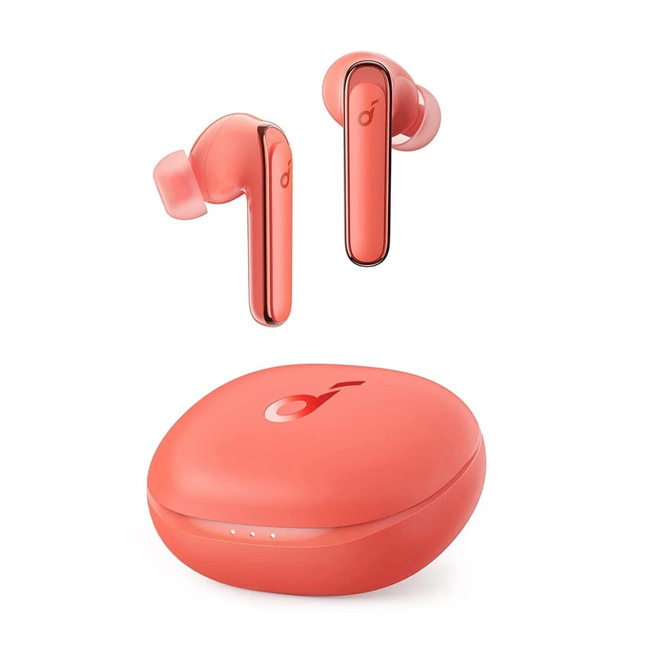 Anker Soundcore Life P3 Multi Mode Active Noise Cancelling TWS – Coral Red