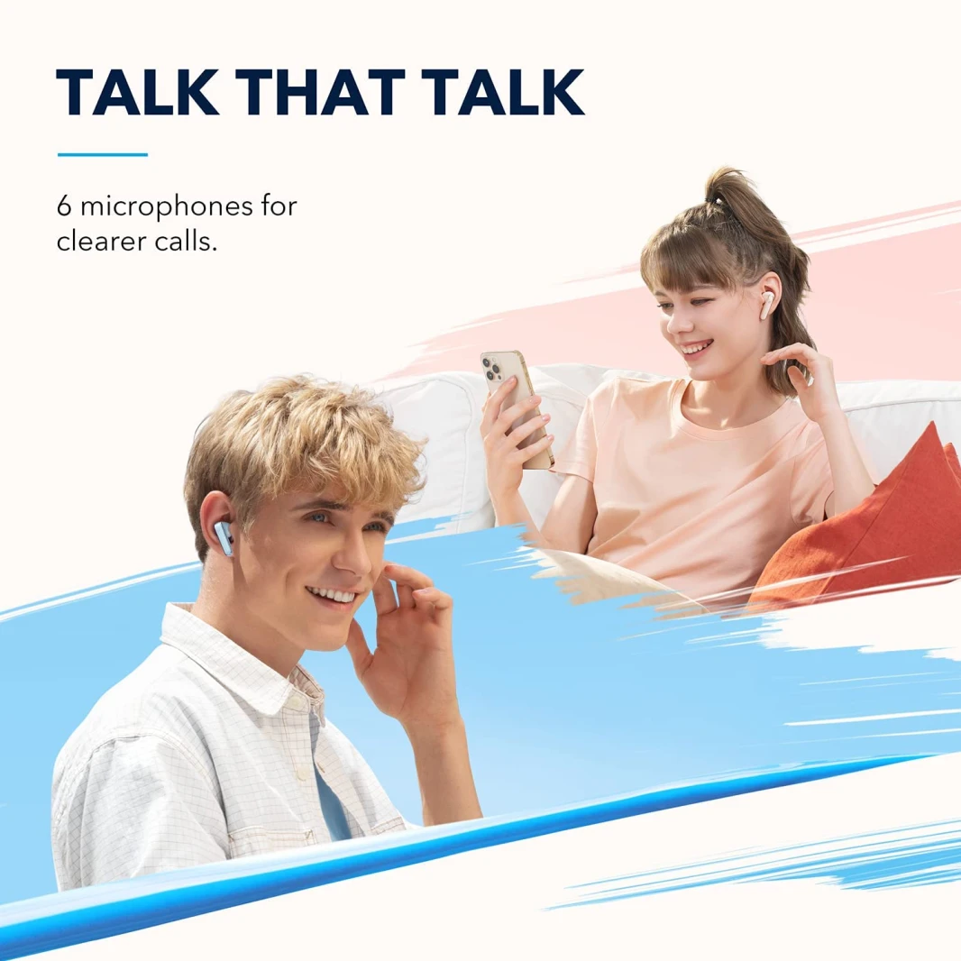 Anker Soundcore Life P3 Multi Mode Active Noise Cancelling TWS – Oat White