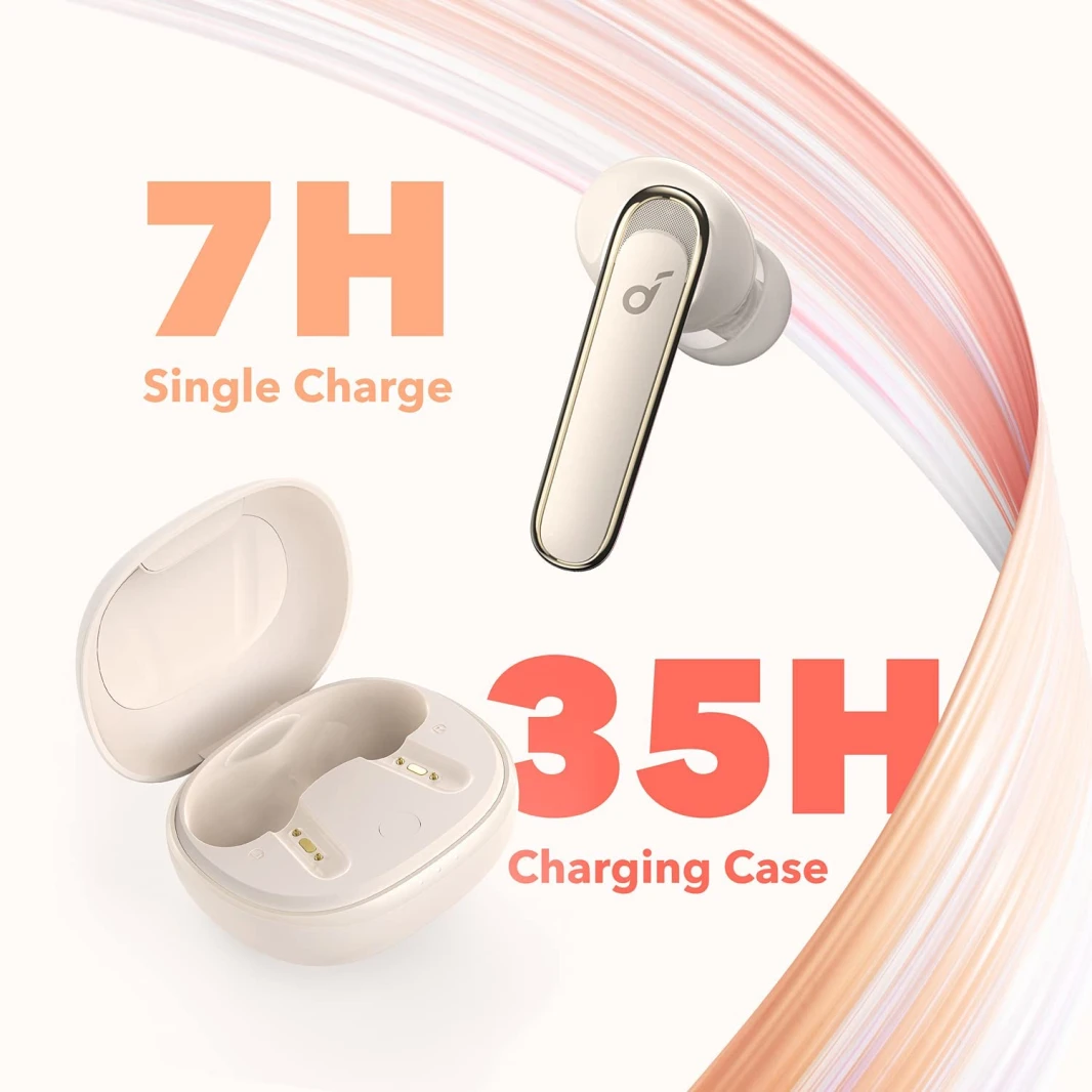 Anker Soundcore Life P3 Multi Mode Active Noise Cancelling TWS – Oat White