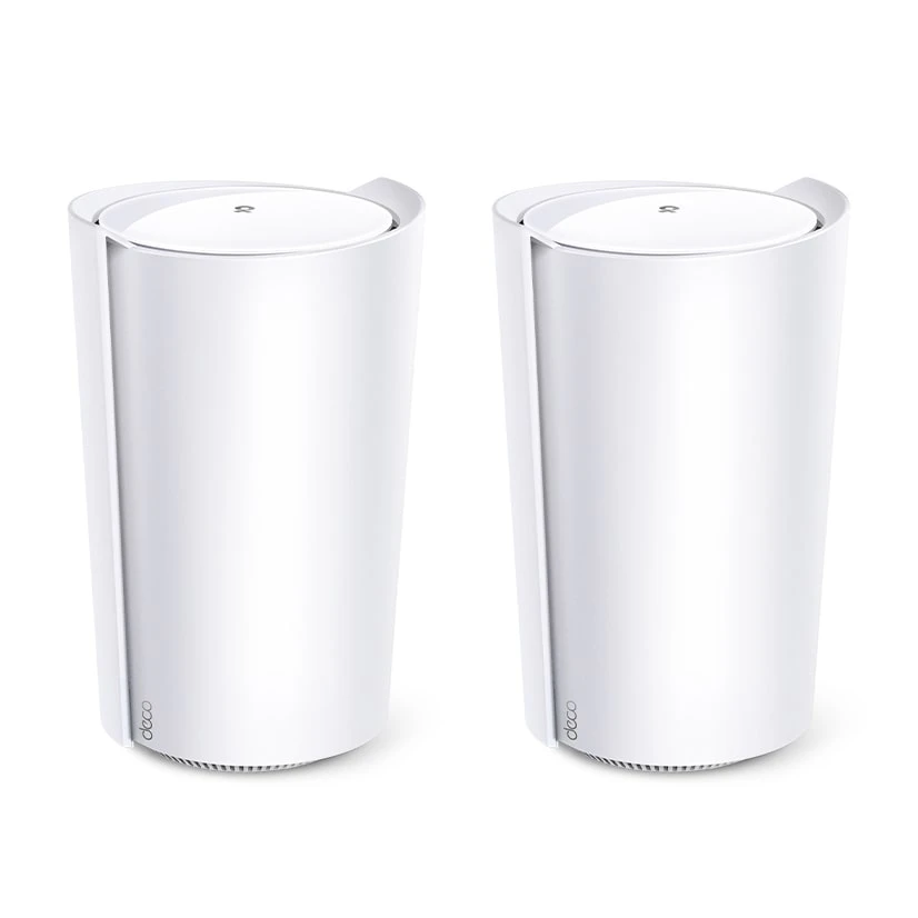 نظام TP-Link Deco X95 AX7800 ثلاثي النطاق شبكي WiFi 6 (عبوة من قطعتين)