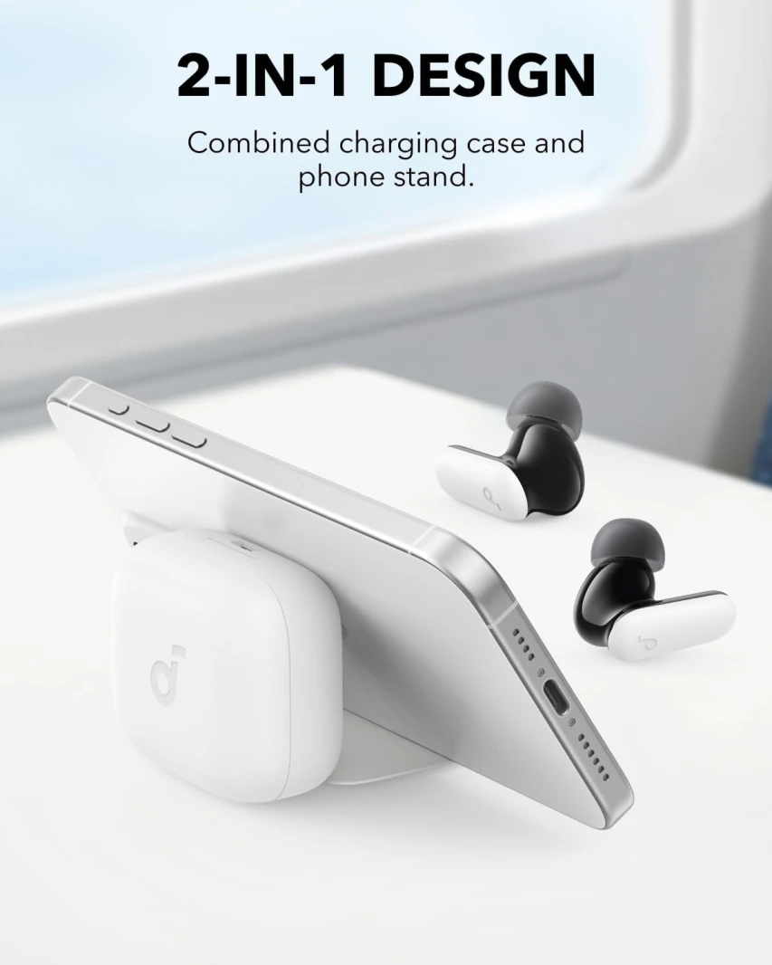 سماعات أذن Anker Soundcore R50i NC اللاسلكية بتقنية إلغاء الضوضاء - بيضاء