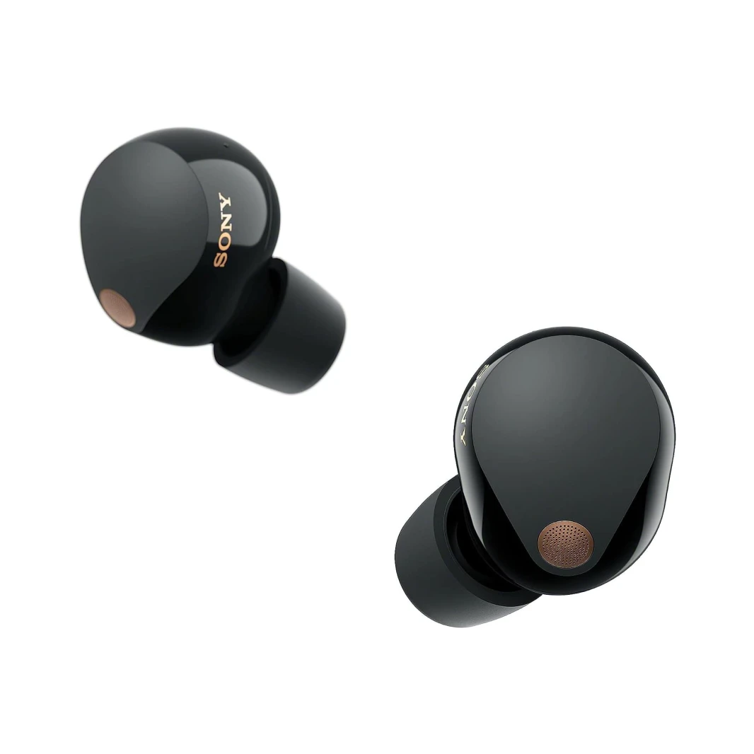 سماعات أذن Sony WF-1000XM5 الرائدة في الصناعة مع خاصية إلغاء الضوضاء اللاسلكية الحقيقية - أسود