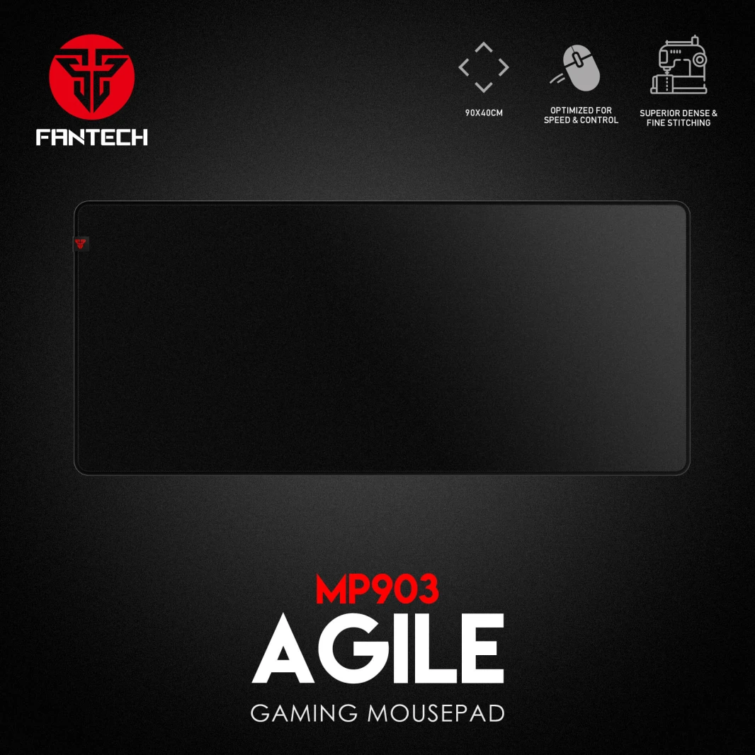 لوحة ماوس ألعاب FANTECH AGILE MP903 بقاعدة مضادة للانزلاق 900 مم × 400 مم