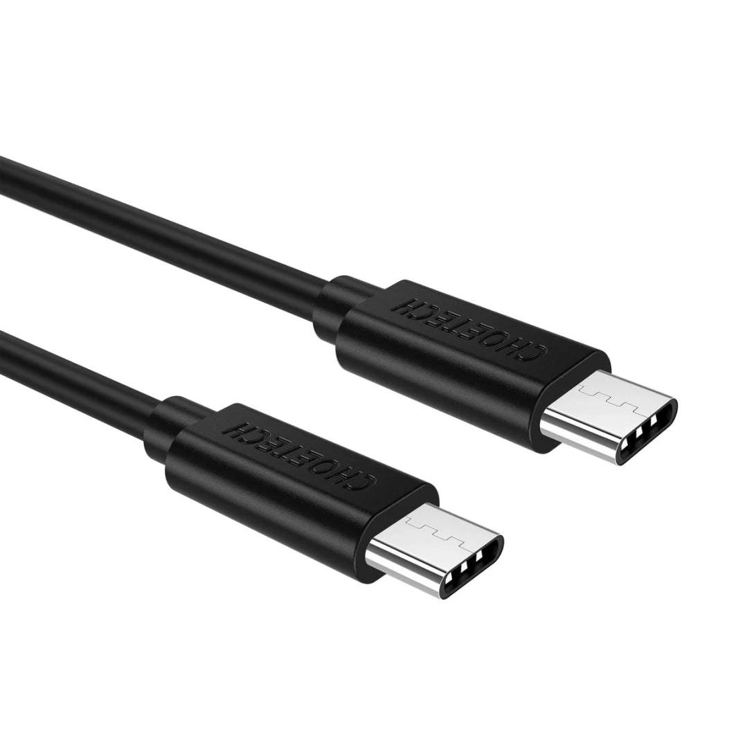 كابل Choetech cc0002 من النوع c إلى النوع c PVC بطول 1 متر