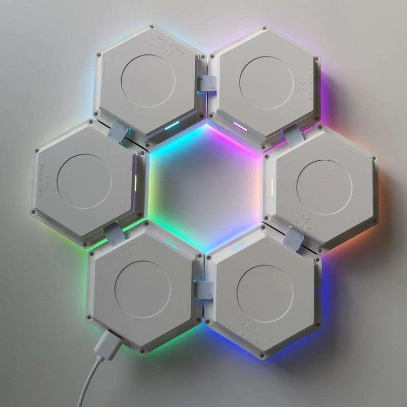 HEXAGONAL NANOLEAF LED LIGHT WITH REMOTE