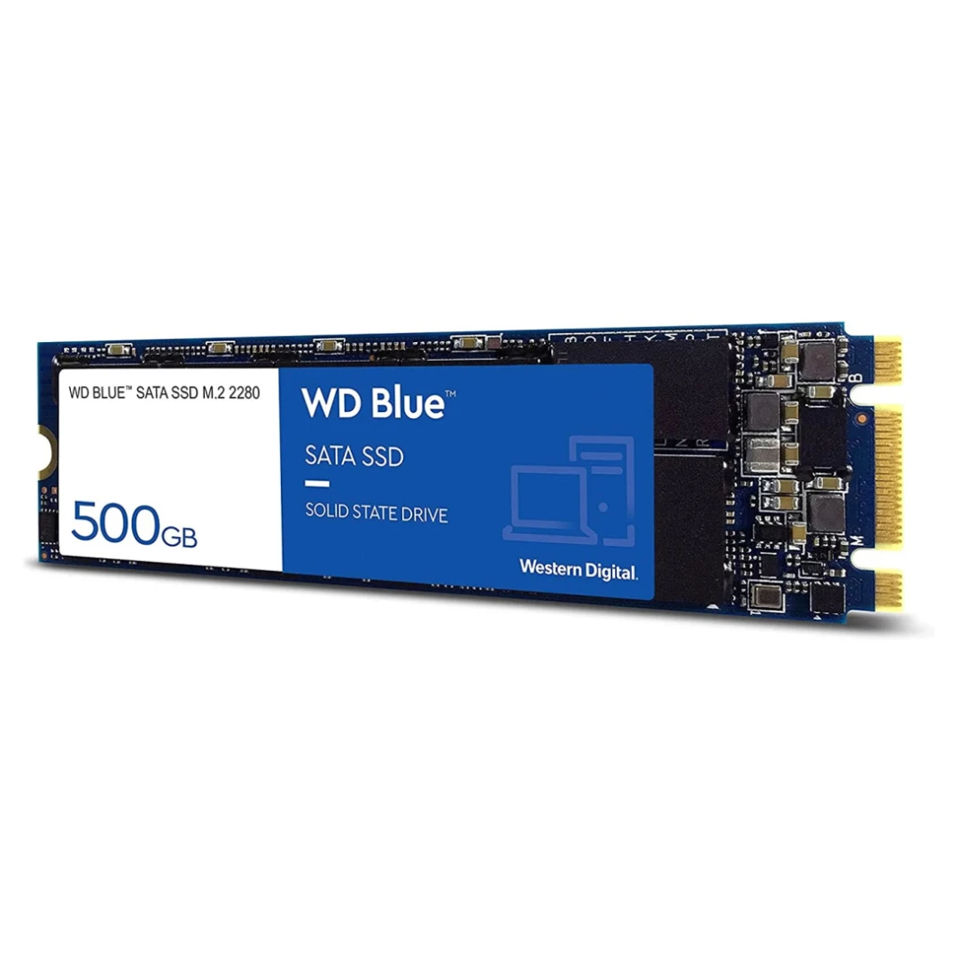 WD Blue SA510 M.2 500GB: SATA III SSD | حتى 560 ميجابايت/ثانية