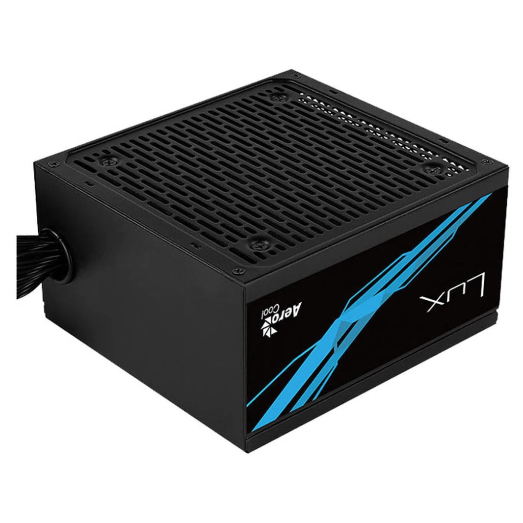 AeroCool LUX 750W: مزود طاقة برونزي 80 Plus بقوة 750 واط بتصميم أنيق ومروحة صامتة
