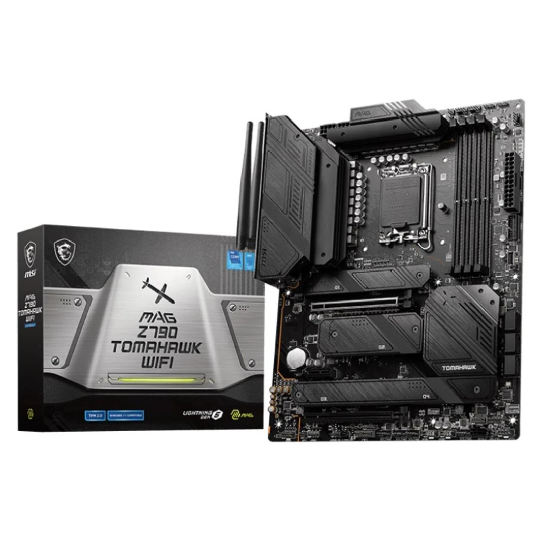 MSI MAG Z790 TOMAHAWK MAX WIFI: لوحة أم للألعاب ATX، WiFi 7، سلسلة Intel 14th 13th 12th، LGA 1700/DDR5/PCIe 5.0/4xM.2