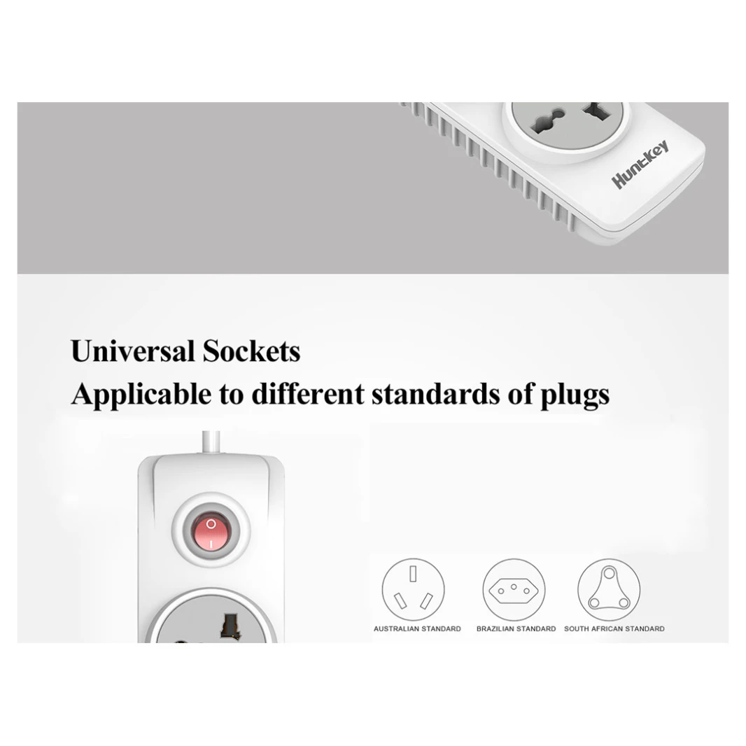 HuntKey Power Strip 5 Sokets 2 Meter (SZN501)