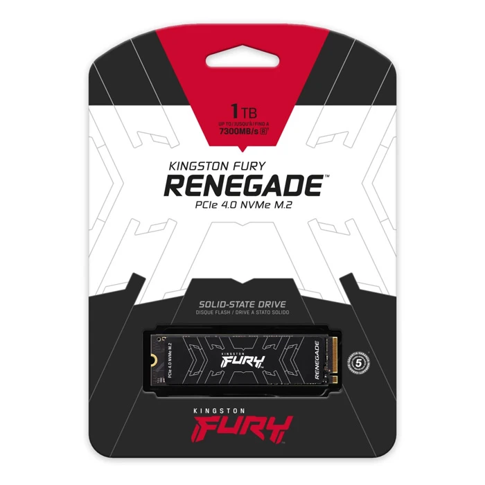 Kingston FURY Renegade M.2 2280 1TB PCIe 4.0 x4 NVMe SSD