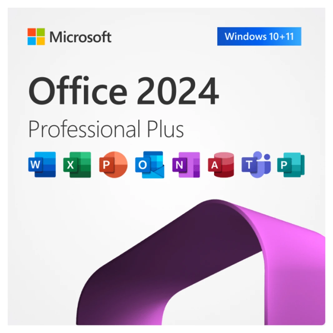 Microsoft Office 2024 Professional Plus Genuine Activation Key - Lifetime License for 1 PC | Fast Delivery in Jordan