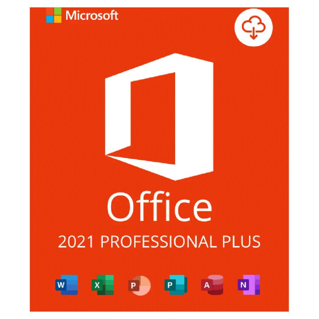 مفتاح تنشيط Microsoft Office 2021 Professional Plus الأصلي - ترخيص مدى الحياة لجهاز كمبيوتر واحد | توصيل سريع في الأردن
