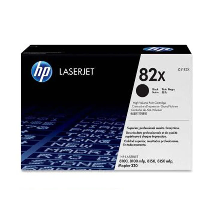 خرطوشة حبر HP 82X الأصلية عالية الإنتاجية باللون الأسود (C4182X)