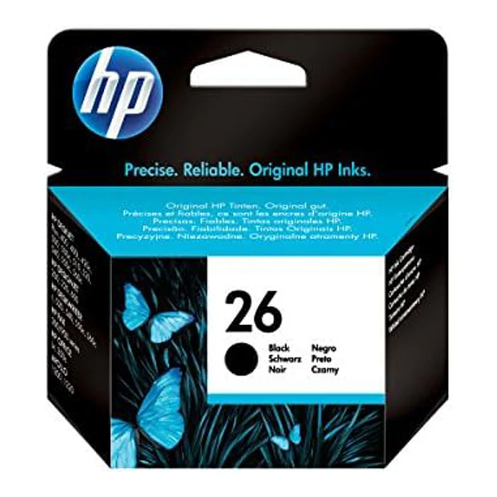 خرطوشة الحبر الأسود الأصلية HP 26 (51626AE)