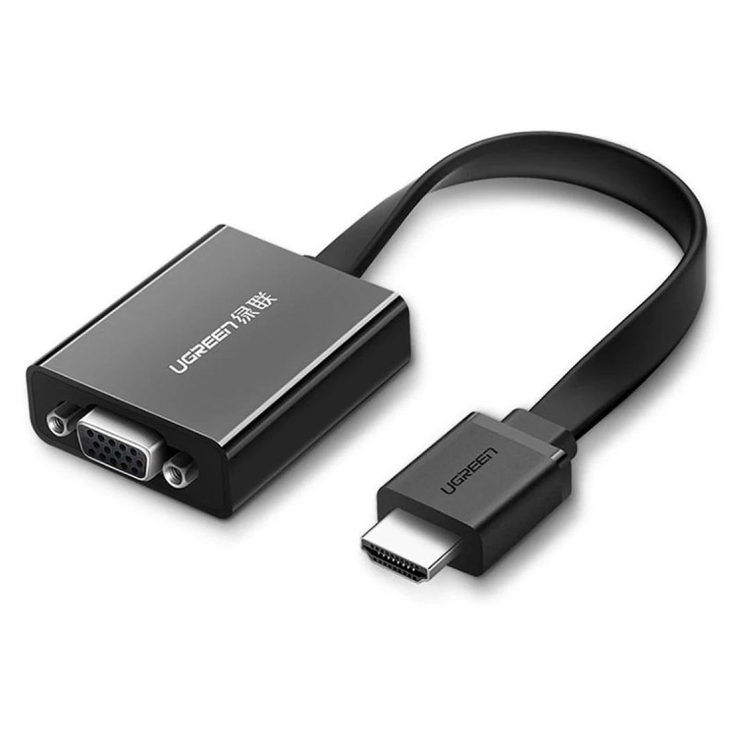 محول UGREEN HDMI إلى VGA (MM103) - توصيل HDMI إلى VGA للشاشات القديمة