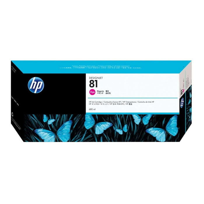 HP 81 Magenta Original Ink Cartridge (C4932A)
