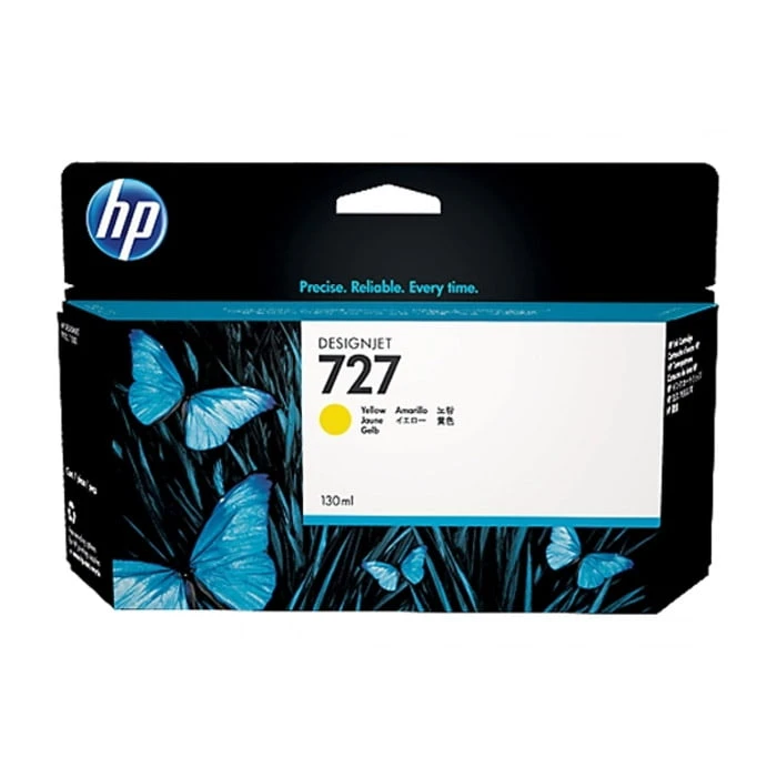 خرطوشة الحبر الأصلية الصفراء HP 727 (B3P21A)