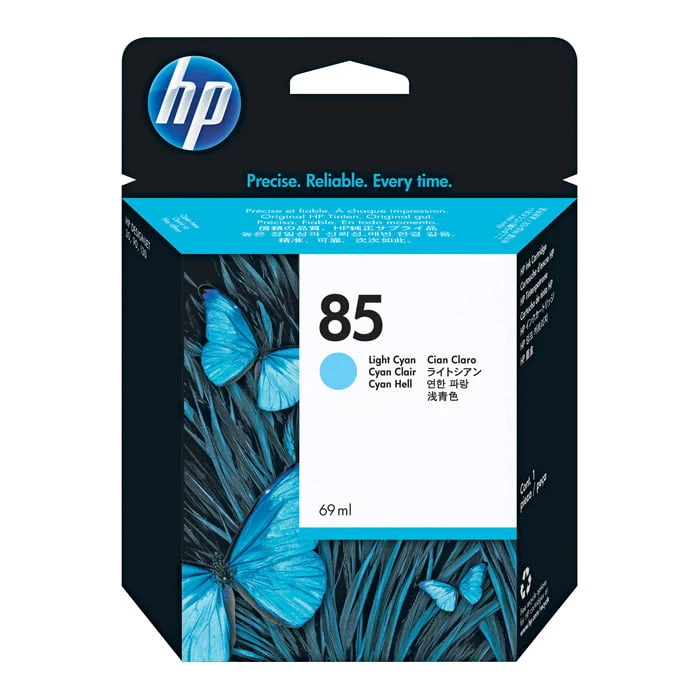 خرطوشة الحبر الأصلية HP 85 باللون السماوي الفاتح (C9428A) سعة 69 مل