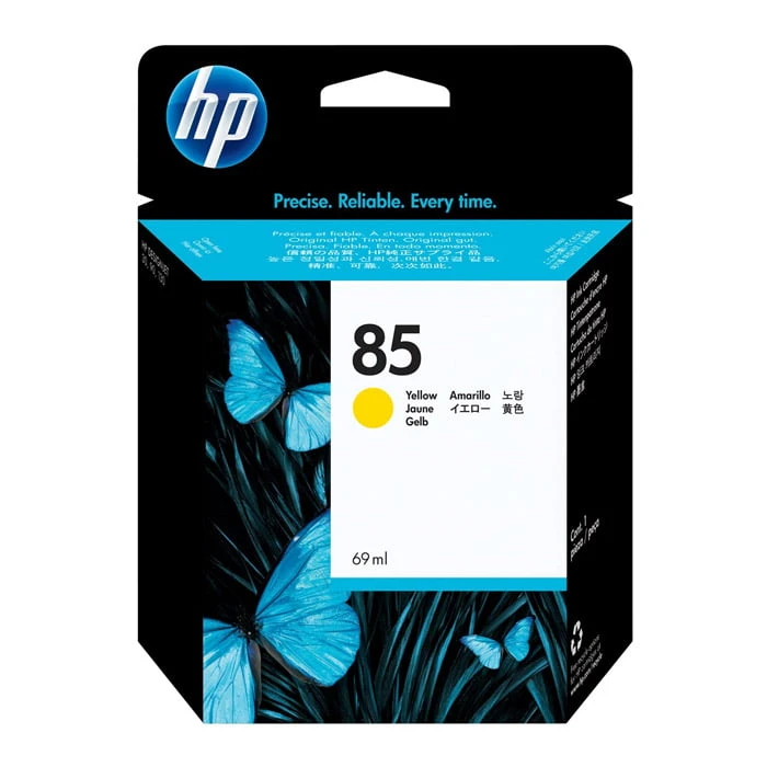 خرطوشة الحبر الأصلية الصفراء HP 85 (C9427A) سعة 69 مل