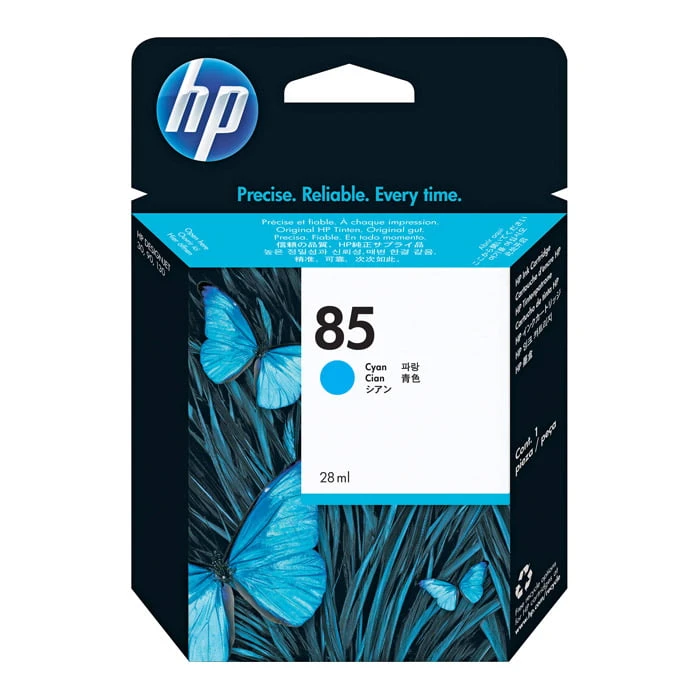 خرطوشة الحبر الأصلية HP 85 باللون السماوي (C9425A) سعة 28 مل
