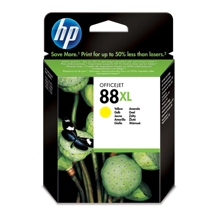 HP 88XL High Yield Yellow Original Ink Cartridge (C9393AE)