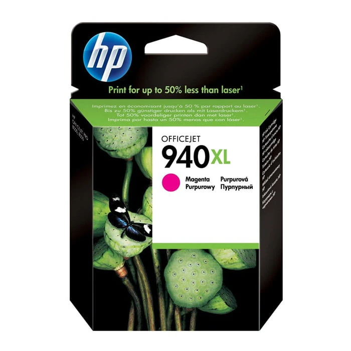 HP 940XL High Yield Magenta Original Ink Cartridge (C4908AE)