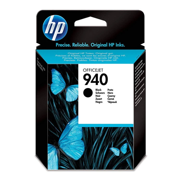 HP 940 Black Original Ink Cartridge (C4902AE)