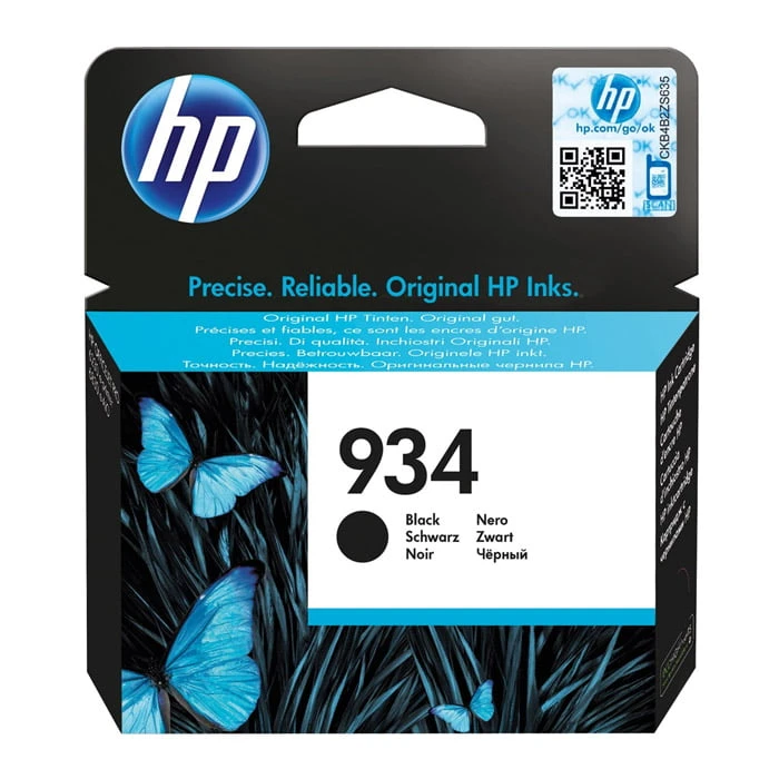 HP 934 Black Original Ink Cartridge (C2P19AE)