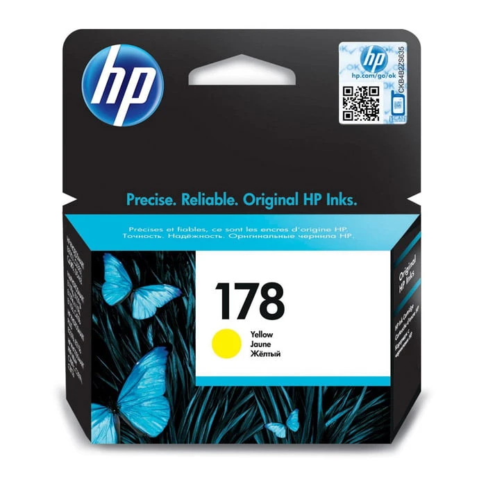 الحبر الأصلية الصفراء HP 178 (CB320HE)