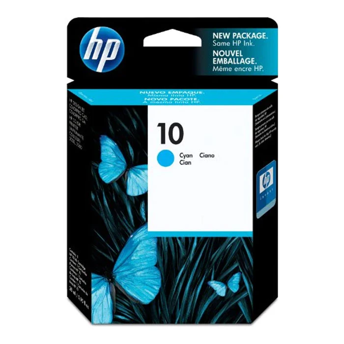 خرطوشة الحبر الأصلية HP 10 Cyan (C4841A)