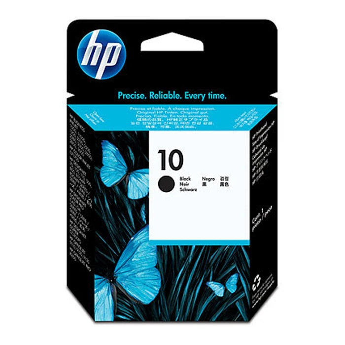 وحدة خرطوشة الطباعة HP 10 باللون الأسود (C4800A)