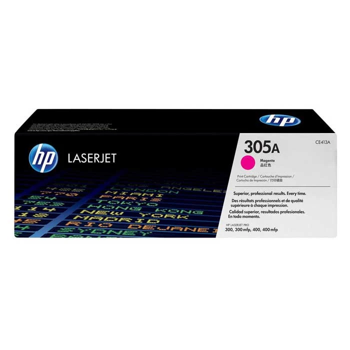 خرطوشة حبر HP 305A الأصلية ذات اللون الأرجواني (CE413A)