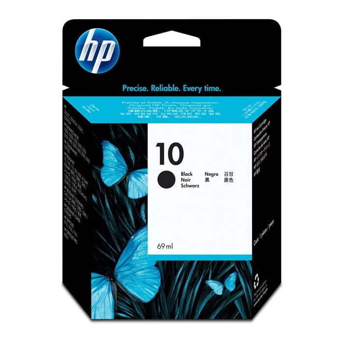 خرطوشة الحبر الأسود الأصلية HP 10 (C4844A)