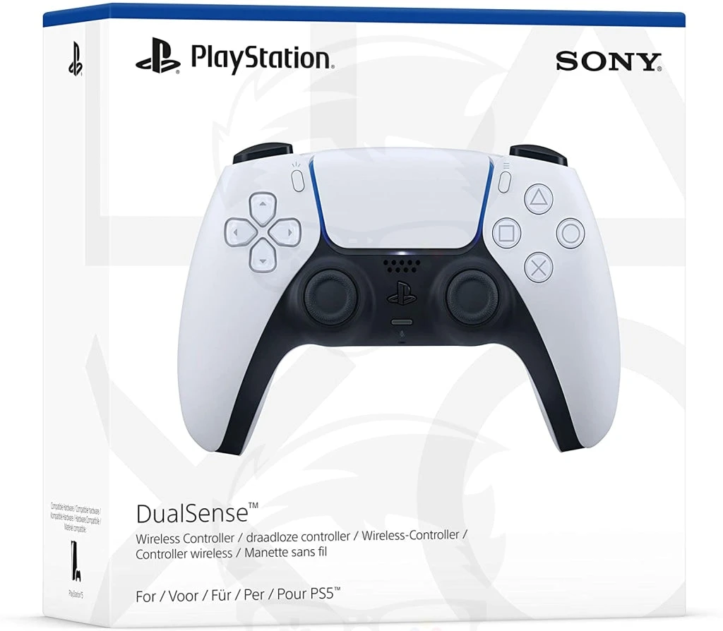 وحدة تحكم لاسلكية DualSense لجهاز PlayStation 5 (PS5) - أبيض