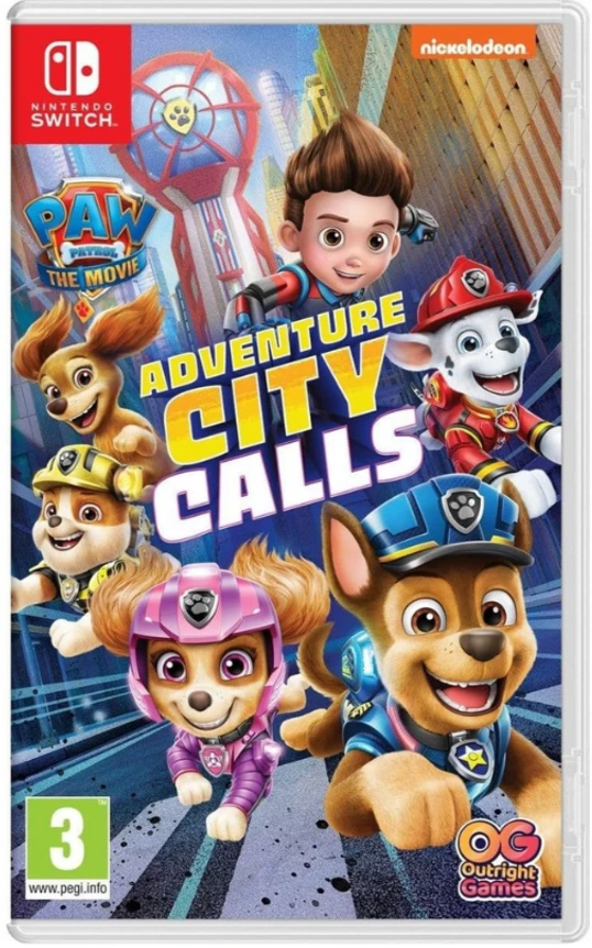 فيلم Paw Patrol the Movie Adventure City Calls - Switch