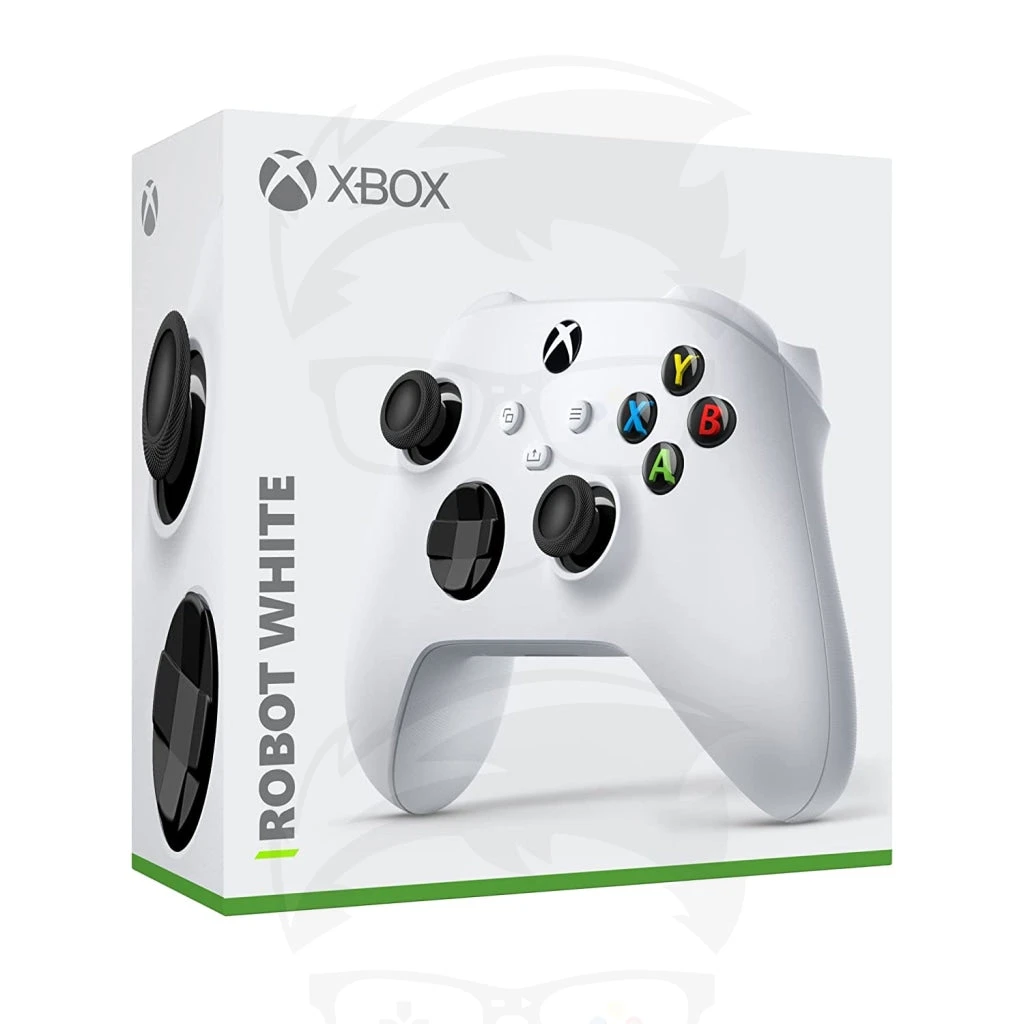 وحدة تحكم لاسلكية لجهاز Xbox Series X|S من Microsoft - باللون الأبيض الآلي