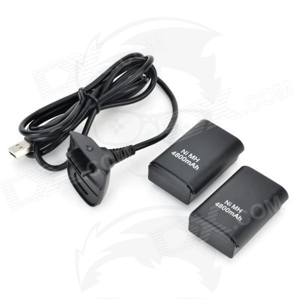 حزمة بطارية مزدوجة - Xbox 360