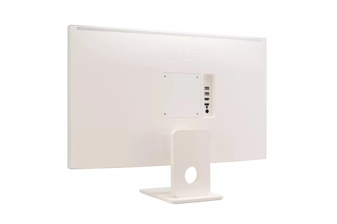 شاشة LG 27SR50F-W 27 بوصة FHD IPS MyView Smart webOS ومكبرات صوت مدمجة