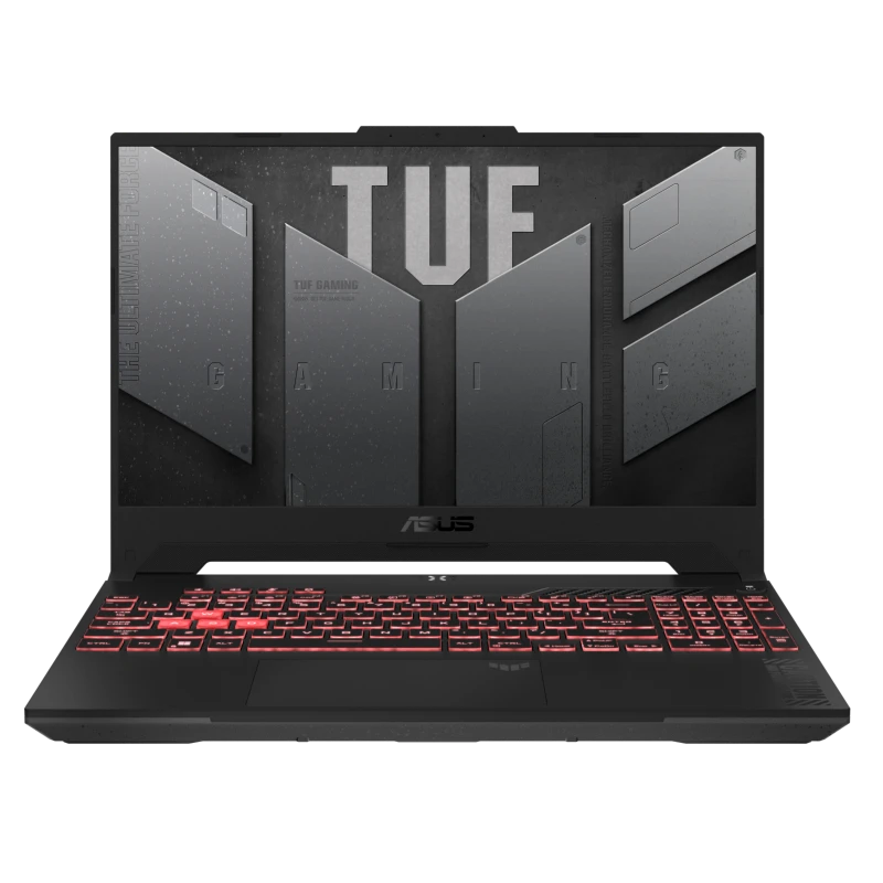 كمبيوتر محمول للألعاب Asus TUF Gaming A15 AMD Ryzen™ 7 7435HS RTX 4050 6GB DDR6 16GB DDR5 مقاس 15.6 بوصة 144 هرتز - رمادي Mecha
