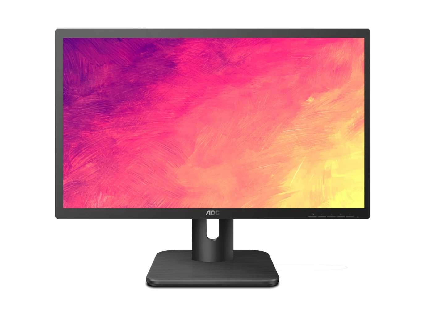 شاشة AOC 20E1H 20 بوصة عالية الدقة (1600x900) 60 هرتز و5 مللي ثانية HDMI/VGA - سوداء