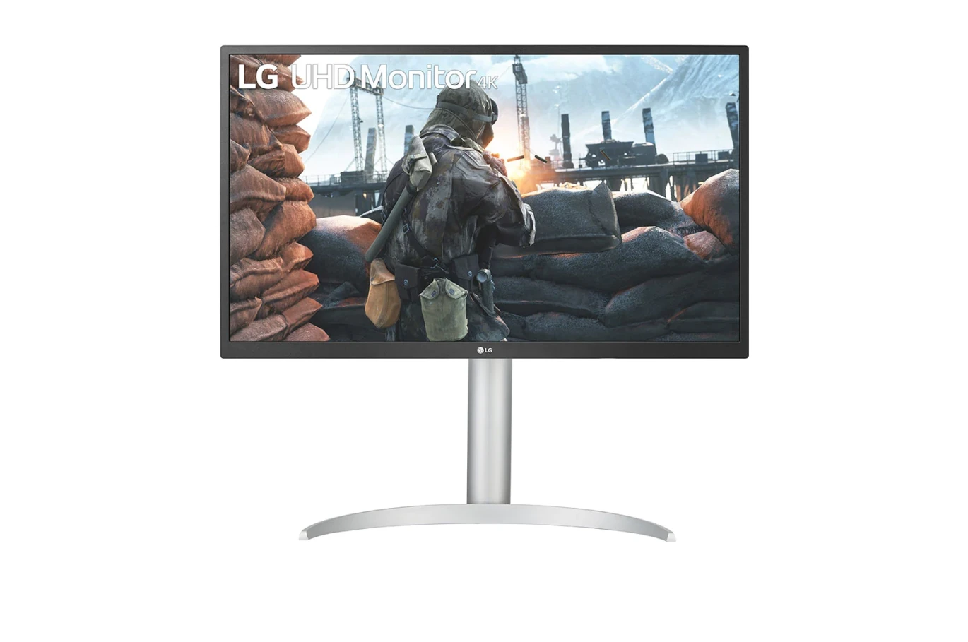 شاشة LG 27UP550N-W 27 بوصة 4K UHD IPS LED
