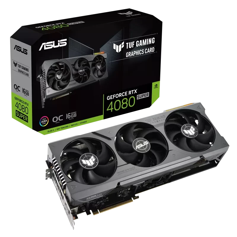 بطاقة الرسوميات ASUS TUF Gaming GeForce RTX™ 4080 SUPER 16GB GDDR6X OC Edition