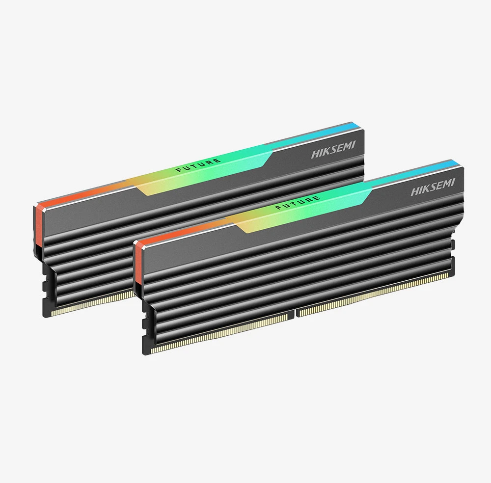 ذاكرة وصول عشوائي HIKSEMI DDR4 سعة 16 جيجابايت وتردد 3200 ميجا هرتز وإضاءة RGB المستقبلية