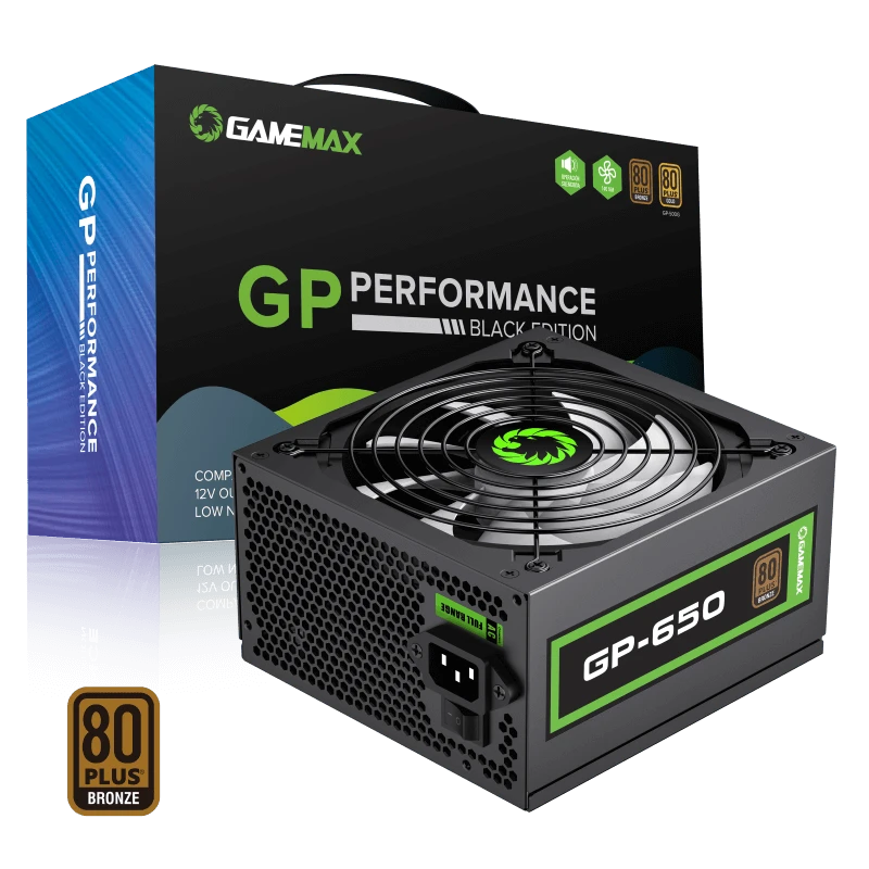 GAMEMAX GP-650 85+ Bronze Power Supply