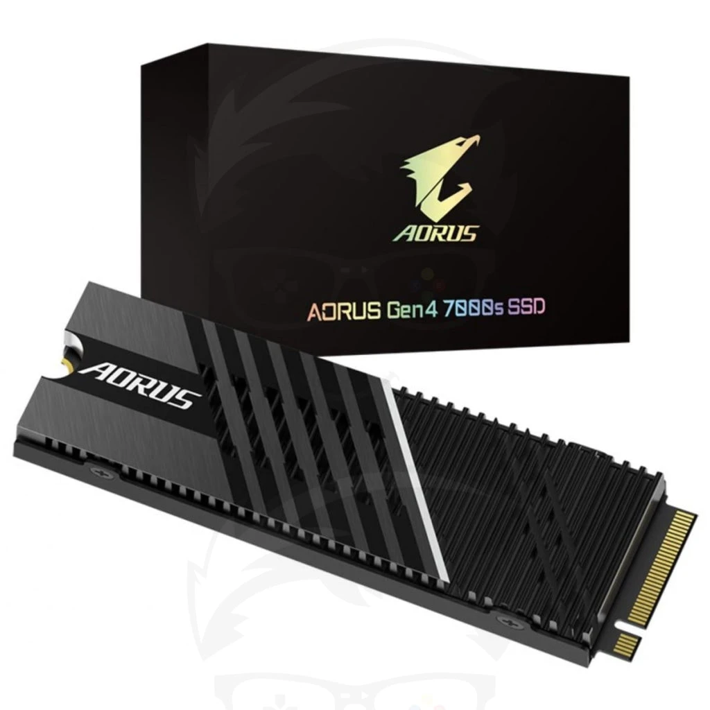 GIGABYTE AORUS M.2 NVMe Gen4 SSD بسعة 2 تيرابايت بسرعة تصل إلى 7000 ميجابايت/ثانية