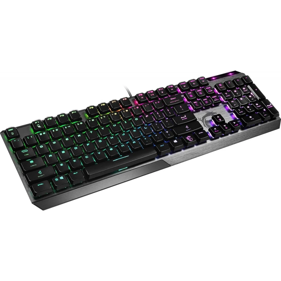 لوحة مفاتيح الألعاب الميكانيكية MSI Vigor GK50 ذات التصميم المنخفض RGB