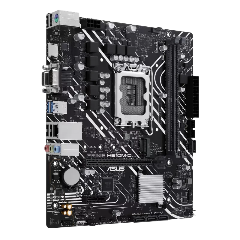 اللوحة الأم ASUS PRIME H610M-D DDR5 (الجيل الثالث عشر والثاني عشر) LGA1700 micro-ATX