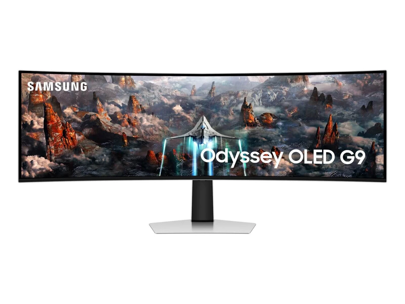 شاشة الألعاب المنحنية Samsung Odyssey OLED G9 (CG93) مقاس 49 بوصة بتقنية DQHD