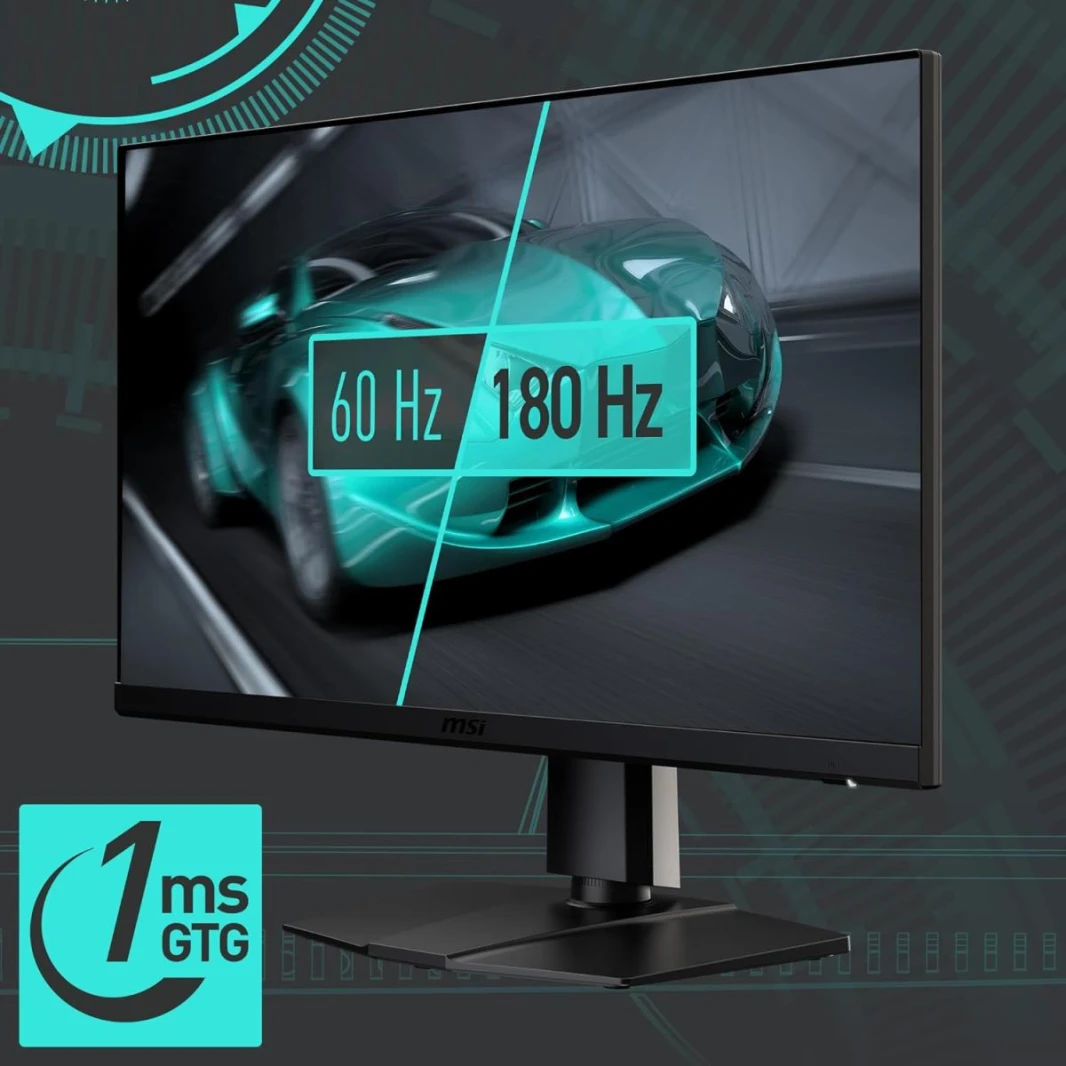 شاشة ألعاب MSI G274QPF E2 مقاس 27 بوصة بدقة 2K ومعدل تحديث 180 هرتز