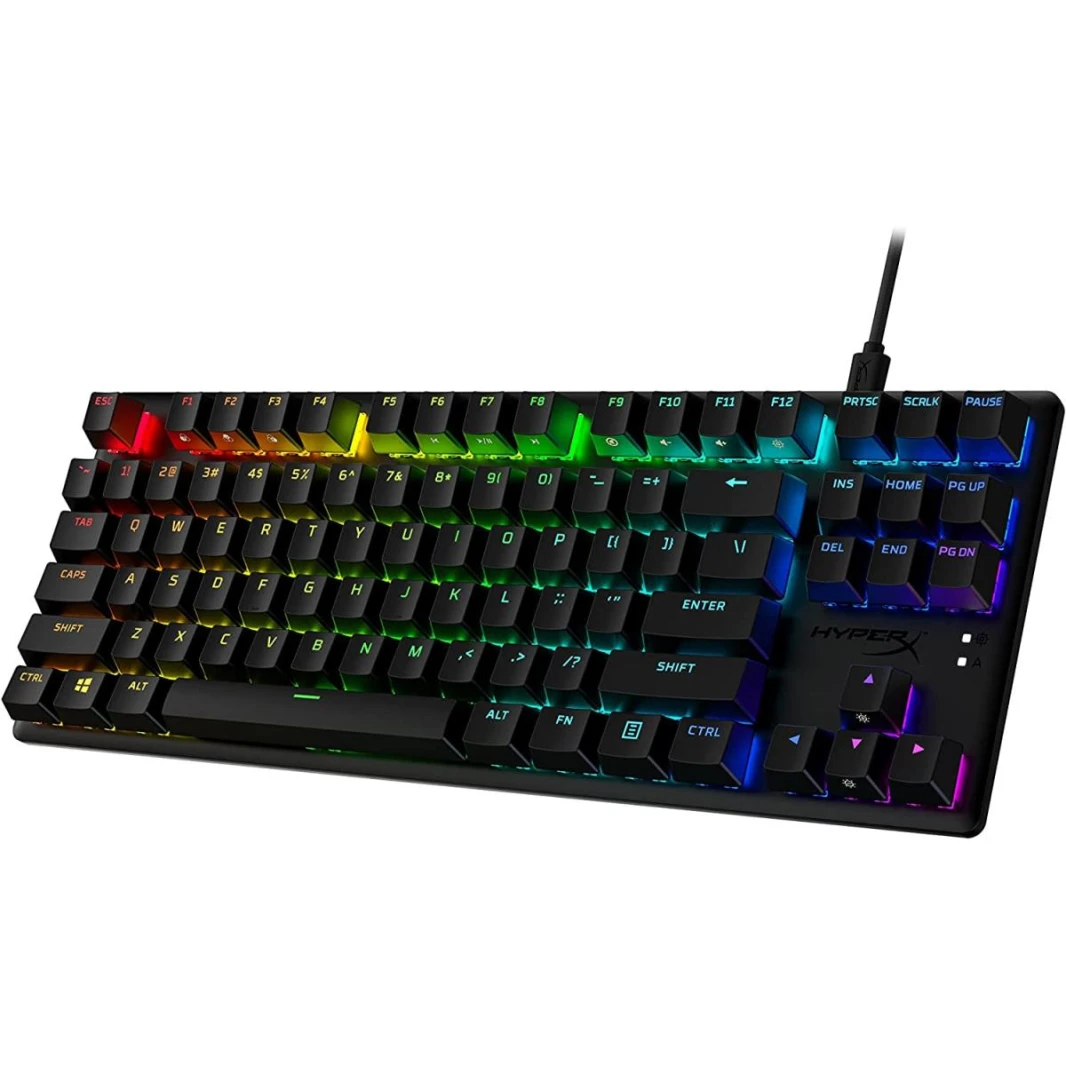لوحة مفاتيح الألعاب الميكانيكية HyperX Alloy Origins Core PBT HX Red